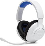 JBL Quantum 360W Play Station,Gaming Kulaklık,Beyaz ve Mavi