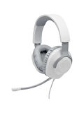 JBL Quantum 100 Çıkarılabilir Mikrofonlu 3.5mm Gaming Kulak Üstü Kulaklık - Beyaz OUTLET