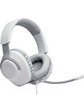 JBL Quantum 100 Çıkarılabilir Mikrofonlu 3.5mm Gaming Kulak Üstü Kulaklık - Beyaz OUTLET