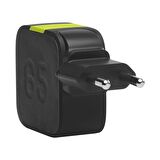 Infinity Lab InstantCharger 65W 2 USB Şarj Aleti Siyah