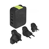 Infinity Lab InstantCharger 100W 4 USB Şarj Aleti Siyah