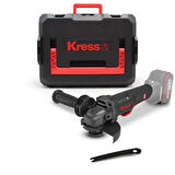 Kress KUH04.91 20Volt 125mm Kömürsüz Profesyonel Şarjlı Devir Ayarlı Alttan Tetikli Avuç Taşlama (Akü Dahil Değildir)