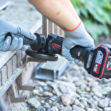 Kress KUH10.9 20Volt 125mm Kömürsüz Profesyonel Şarjlı Devir Ayarlı Avuç Taşlama (Akü Dahil Değildir)