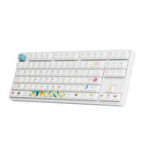AKKO Doraemon Rainbow 5087s TKL RGB Mekanik Gaming Klavye
