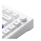 AKKO MOD 007B PC Blue on White RGB Kablosuz Hotswap Mekanik Gaming Klavye