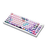 AKKO MOD 007B PC 7th Anniversary Hall Effect Manyetik Switch RGB Kablosuz Hotswap Mekanik Gaming Klavye