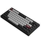 AKKO 5075B Plus Black – Silver Dracula Switch RGB Kablosuz Hotswap Mekanik Gaming Klavye