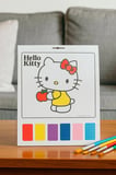 Sanrio Lisanslı Tatlı Koleksiyonu Suluboya Resim Seti – Fırçalı ve Dayanıklı Kağıt İçerikli Çocuk Sanat ve Aktivite Seti 24 Cm