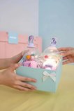My Little Pony Lisanslı Gashapon Gece Lambası – Mor Figürlü Masaüstü LED Aydınlatma 10 Cm