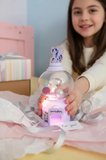 My Little Pony Lisanslı Gashapon Gece Lambası – Mor Figürlü Masaüstü LED Aydınlatma 10 Cm