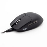 AIGO GM80 PLUS 12000 DPI Siyah Kablosuz Gaming Mouse