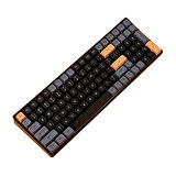 AIGO A100 Brown Sugar Yellow Switch Mekanik Kablosuz Gaming Klavye (İngilizce)