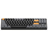 AIGO A87 Brown Sugar Yellow Switch Mekanik Kablosuz Gaming Klavye (İngilizce)