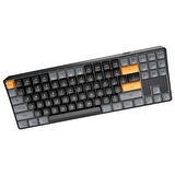 AIGO A87 Brown Sugar Yellow Switch Mekanik Kablosuz Gaming Klavye (İngilizce)