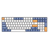 AIGO A100 Starry Blue Yellow Switch Mekanik Kablosuz Gaming Klavye (İngilizce)