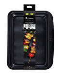 MasterPro BGMP-7339 Karbon Çelik Pişirme Fırın Tepsisi 35,5x28,1x5 cm