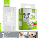 Nunbell Erkek Köpek Külodu/Bağlama Bezi S 10'lu (2-4 kg arası)