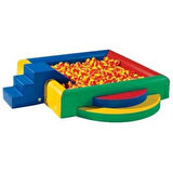 Softplay Merdivenli Top Havuzu 155X155