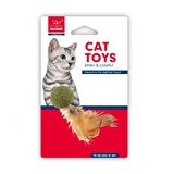 Nunbell Catnip Tüylü Top Kedi Oyuncağı