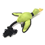 Nunbell Sesli, Diş İpli, Dayanıklı Ördek Kumaş Köpek Oyuncağı 40 cm