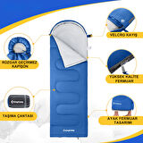KingCamp Oasis 250 Ultralight Uyku Tulumu Blue Sol F.