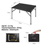 KingCamp Loes Ultralight Alüminyum Midi Katlanır Kamp Masası