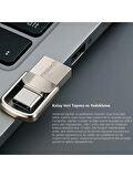 Rosstech Extra Dual Drive 128GB USB 3.0 To Type-C 150MB-SN Flash Bellek