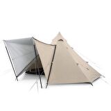 NATUREHİKE Ranch 6 Kişilik 4 Mevsim Lüks Kamp Çadırı