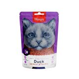 Wanpy Duck Jerky Strips Ördekli Granül Yetişkin Kedi Ödülü 80 g 
