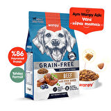 Wanpy With Oven Baked Bites Sığır Etli Tahılsız Yetişkin Köpek Maması 1,5 Kg 