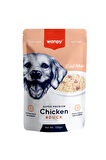 Wanpy 100g Pouch Tavuk&Ördek Yaş Köpek Maması 12 Adet