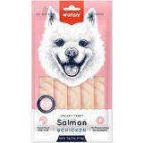 Wanpy Somonlu& Tavuklu  Köpek Ödül 5x14 gr RA-74 krema Ödülü Skt:09/2025