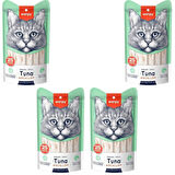 Wanpy Ton Deniz Taraklı Krema Kedi Ödülü 25*14 Gr x 4 Adet