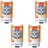 Wanpy Tavuklu & Yengeçli Sıvı Ödül Maması 25x14 Gr X 4 Adet