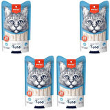 Wanpy Ton Balıklı Krema Kedi Ödülü 25*14 Gr x 4 Adet 