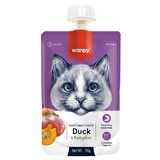 Wanpy Taze Ördekli&Bal Kabaklı Kedi Et Ezmesi 90 gr 1 Adet
