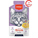 Wanpy Ördek Etli Kedi Çorbası 50 Gr x 12 Adet