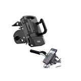 Bisiklet Telefon Tutucu  Motosiklet Scooter Bisiklet Cep Telefonu 4-6.9 Inç. 360° Tutucu