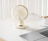 Masaüstü Fan USB Kablolu Çift Bıçaklı Ayarlanabilir Kademeli Fan Dual Blade FAN