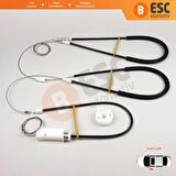 Mercedes CLK C209 A209 İçin Ön Sol Cam Kriko Tamir Seti