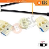 VW GOLF 5 Coupe 2003-2009 İçin Sağ Kapı Cam İndirme Kaldırma Mekanizması Tamir Takımı