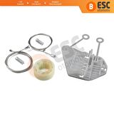 Mercedes Smart 1 98 2007 İçin Ön Sol Kapı Cam İndirme Mekanizma Tamir Takımı