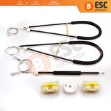 Seat Ibiza Coupe 2008 14 İçin Sol Ön Cam Kriko Tamir Takımı