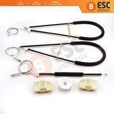 Seat Ibiza Coupe 2008 14 İçin Sol Ön Cam Kriko Tamir Takımı