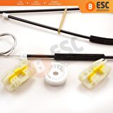 Seat Ibiza Coupe 2008 14 İçin Sol Ön Cam Kriko Tamir Takımı