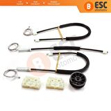 Citroen DS3 09-On İçin Sağ Cam Kaldırma Kriko Tamir Takımı