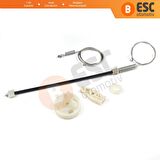 Peugeot 206 CC Cabriolet İçin Sağ Arka Cam Kriko Tamir Seti