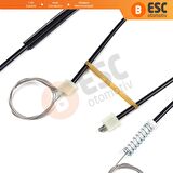 Opel Astra J 2009-2014 İçin Ön Sol Cam Kriko Tamir Seti