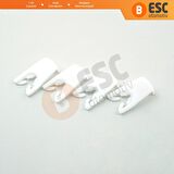 Renault CLIO 2 İçin 4 Adet Cam Kriko Kelepçe Klipsi