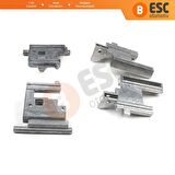 Renault Clio MK2 için Sunroof Kızak Metal Ayak Seti 8200085721